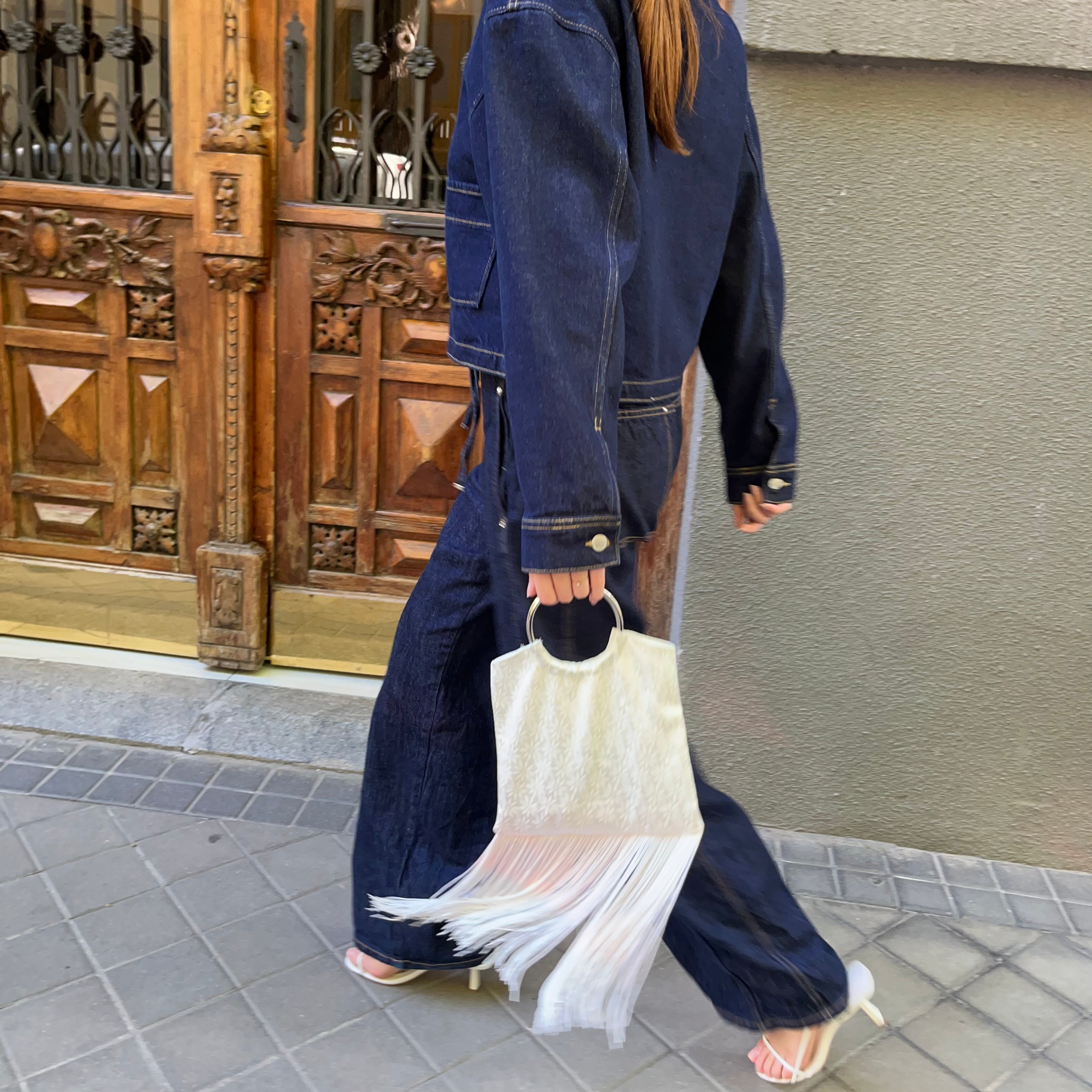 The Moonlace Fringe Bag